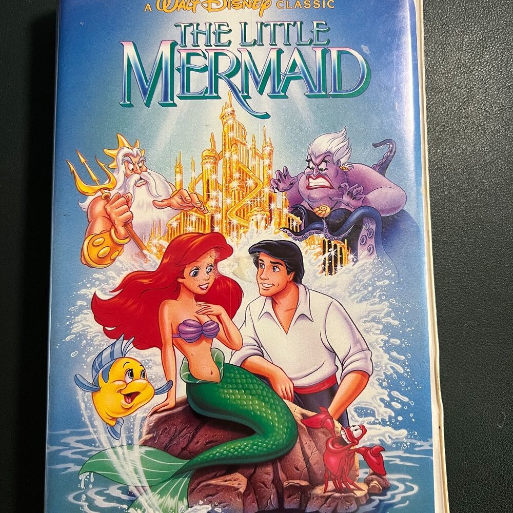 Disney’s The Little Mermaid VHS – Black Diamond Edition #913-1 (First Pressing)